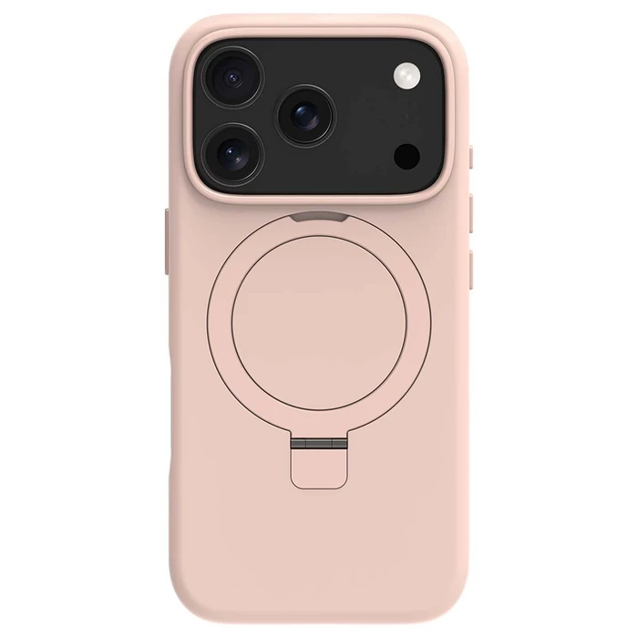 Θήκη dbramante1928 Roskilde KickICON για iPhone 17 Pro με MagSafe και δαχτυλίδι/στήριγμα - Pink Sand