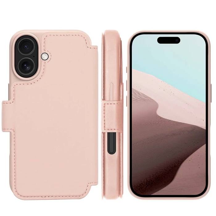 dbramante LyngeMSICON Wallet Case for iPhone 17 - Pink Sand