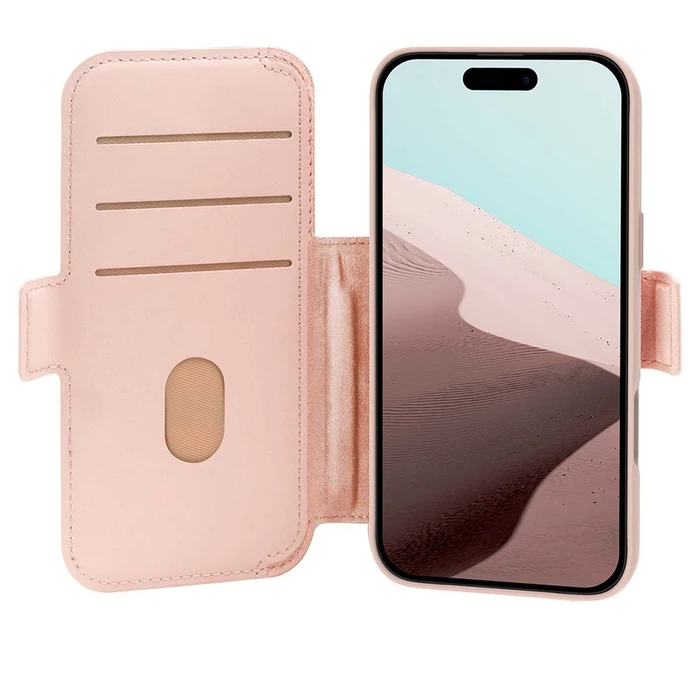Θήκη πορτοφόλι dbramante1928 Lynge MS ICON για iPhone 17 Pro Max - Pink Sand