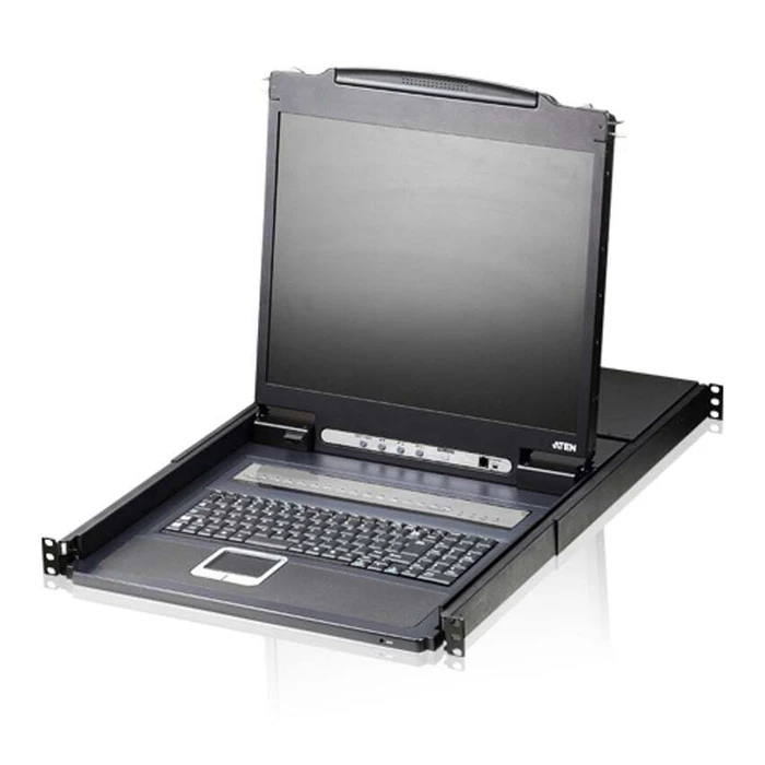 Aten CL1308N-ATA 8-Port 19" LCD KVM Switch (USB / PS/2 / VGA)