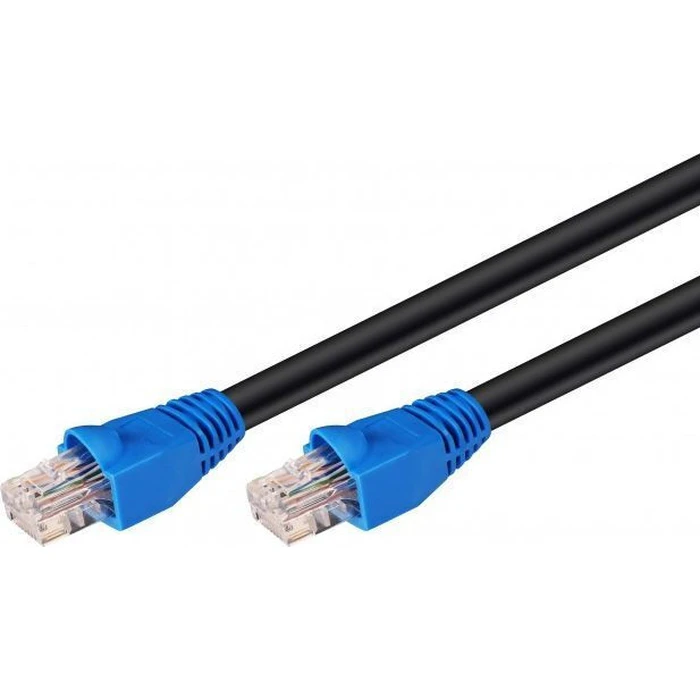 MicroConnect U/UTP Cat6 Καλώδιο Δικτύου Ethernet Εξωτερικού Χώρου 60m Μαύρο (χωρίς ακροδέκτες)