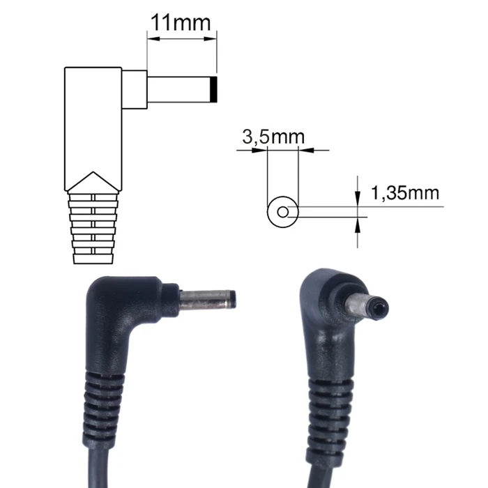 Power Adapter for Lenovo 20W 5V 4A, Connector 3.5x1.35 mm (MBXLE-AC0001)