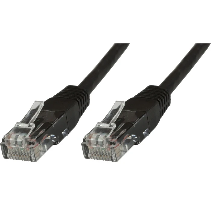 Microconnect U/UTP Cat.5e (Gigabit) Καλώδιο Δικτύου Ethernet 10m Μαύρο - 10τμχ V-UTP510SVP