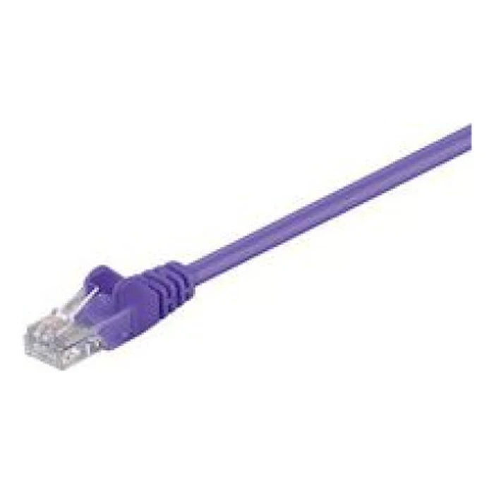 Καλώδιο Δικτύου MicroConnect Cat5e U/UTP 1m Μωβ (RJ-45)