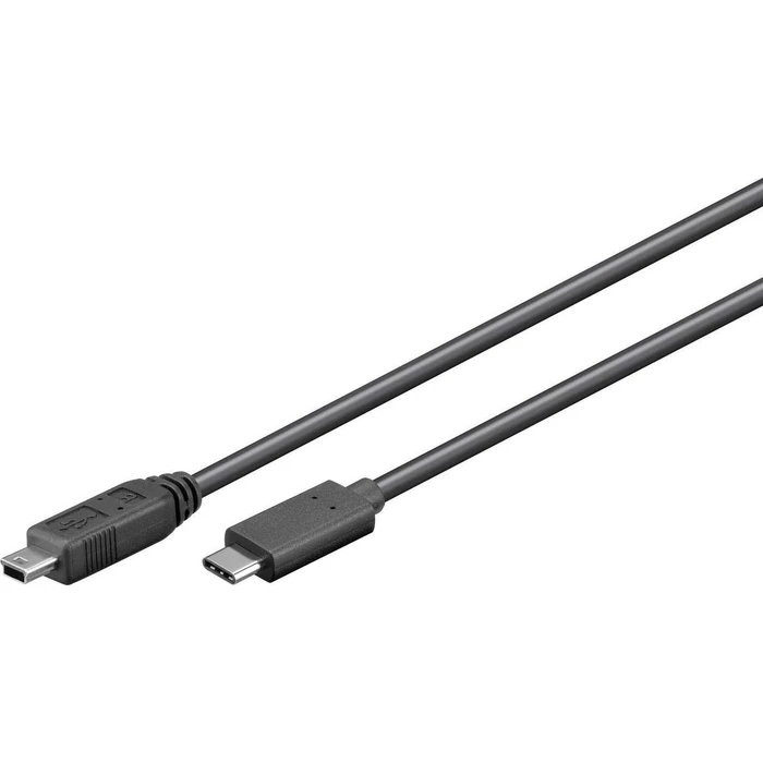 Microconnect USB-C to Mini USB-B Cable 0.5 m Black