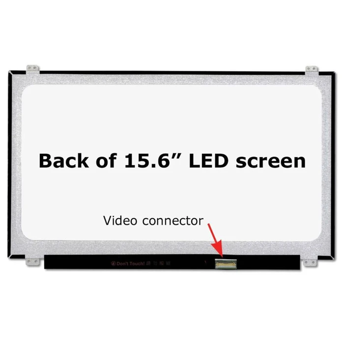 CoreParts 15.6" Slim Laptop LED Screen 1366x768 (NT156WHM-N22) 30-pin eDP - Universal (MSC156H30-080M)