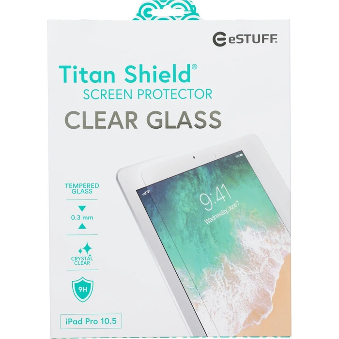 eSTUFF Tempered Glass για iPad Air (2019) ES503300 – Γυαλί προστασίας 0,3 mm Titan Shield
