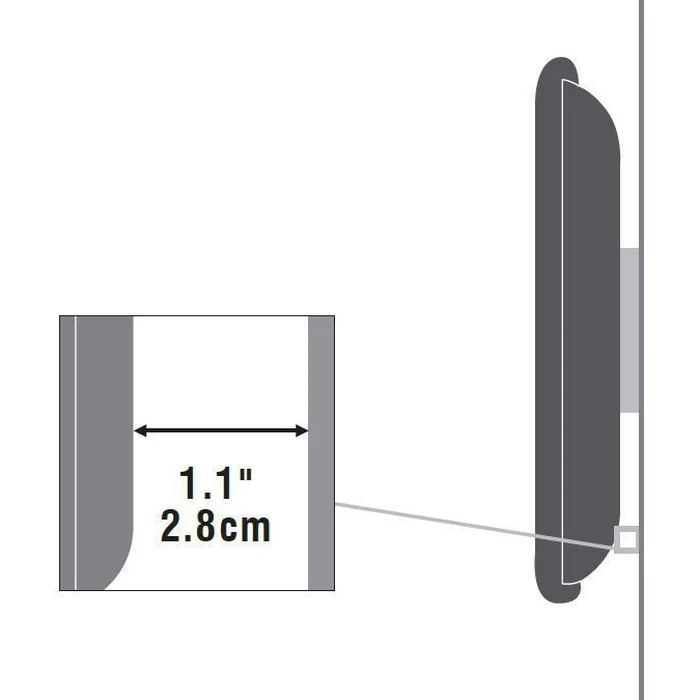 Vivolink VLMW4280 Βάση Τοίχου Τηλεόρασης 42"-80" Μαύρο