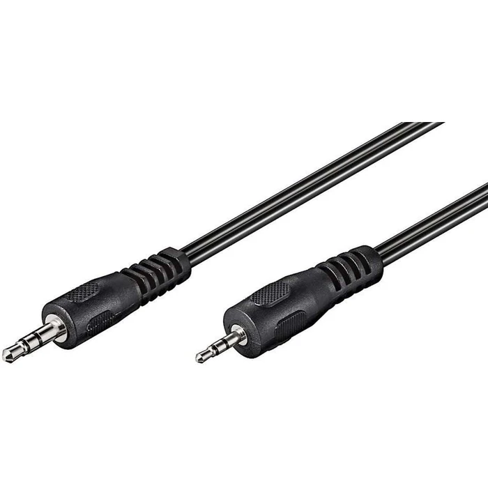 Microconnect 3.5mm Male to 3.5mm Male Audio Cable 2 m Black (AUD3525LL2)