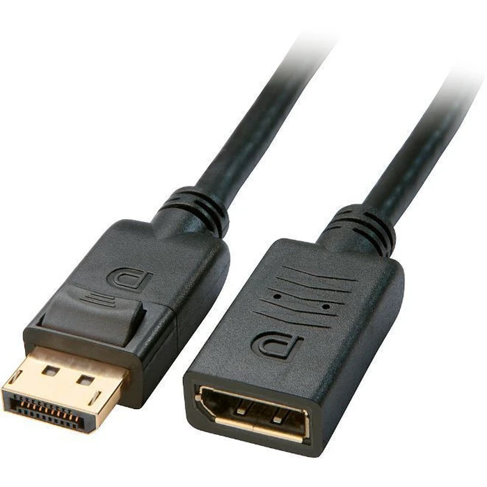 Καλώδιο DisplayPort αρσενικό - DisplayPort θηλυκό 2m Μαύρο - MicroConnect