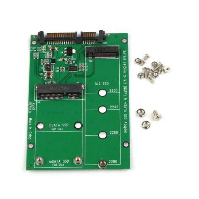 MicroStorage M.2 NGFF Αντάπτορας Πράσινο (MSNX1100)