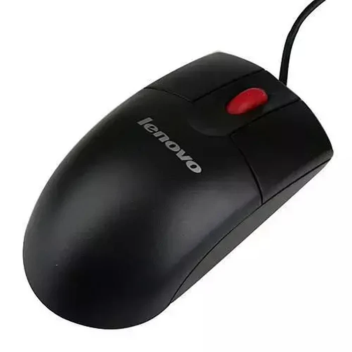 Lenovo Mouse Laser 3Button USB PS/2 Ενσύρματο Ποντίκι Μαύρο
