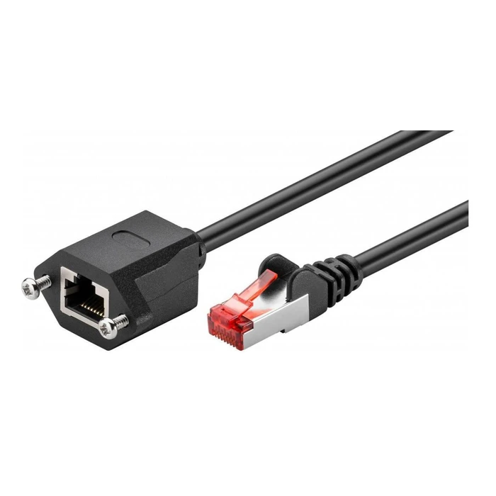 Microconnect U/UTP Cat6 Καλώδιο Δικτύου Ethernet 0.5 m Μαύρο