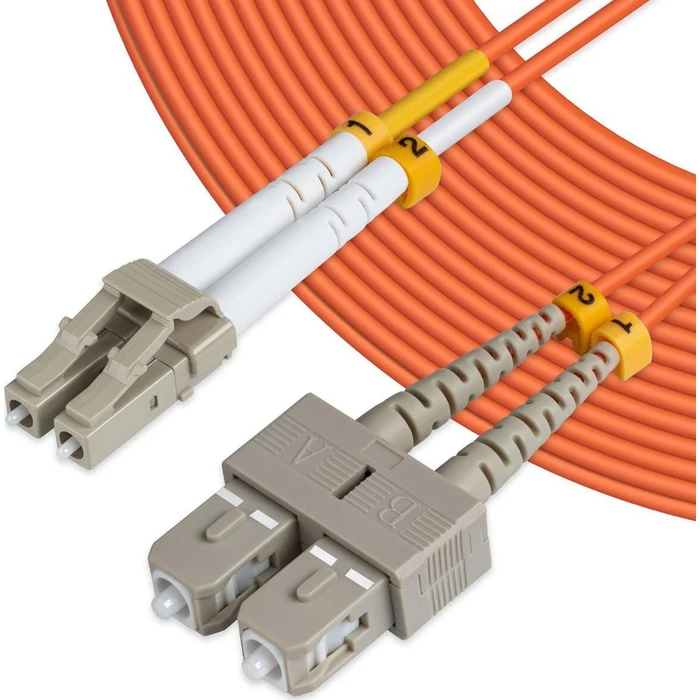 Microconnect Καλώδιο Οπτικής Ίνας LC-SC 1m Πορτοκαλί