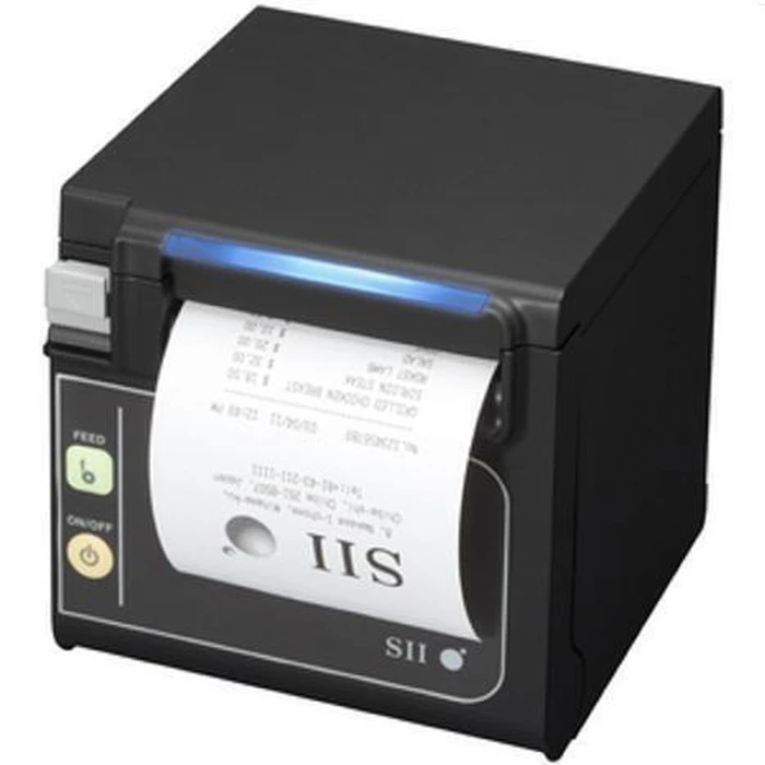 SEIKO Receipt Printer RP-E11 Black Front Exit USB PS PC 1Roll