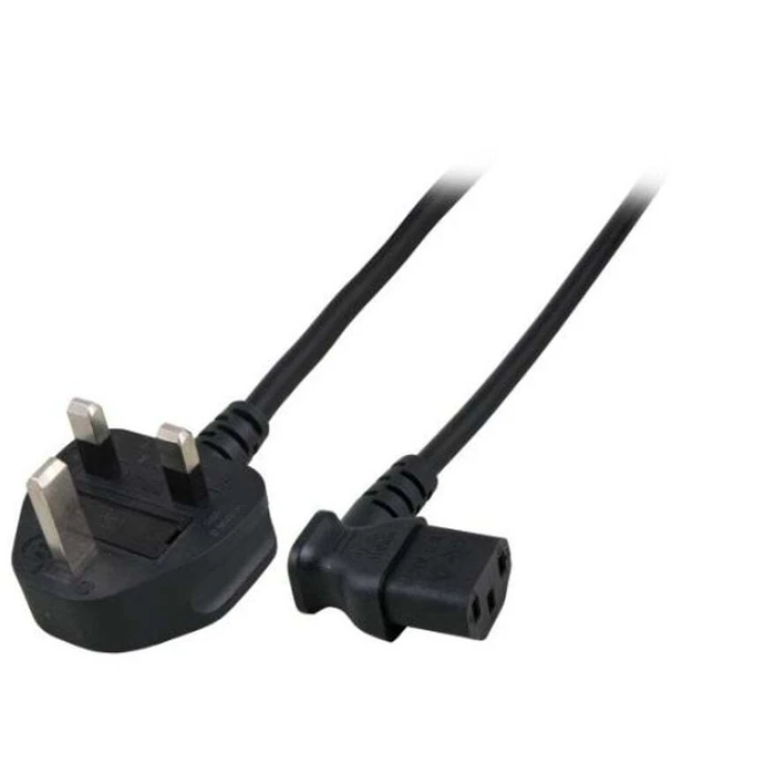 MicroConnect Network Cables Type G UK IEC C13 Cable 2m Black