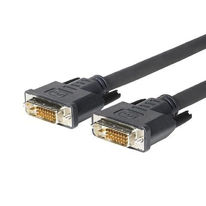 Vivolink Καλώδιο DVI-D αρσενικό - DVI-D αρσενικό 10m Μαύρο (PRODVILD10)