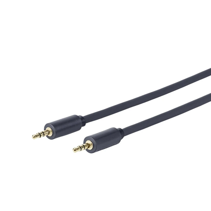 Vivolink 3.5mm Male-to-Male Audio Cable Black 0.5 m (PROMJ0.5)