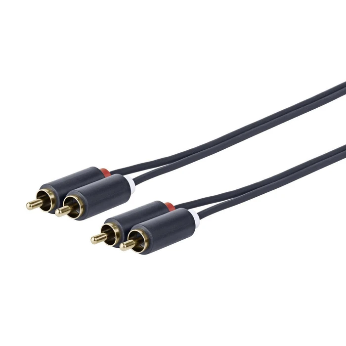 Vivolink 2x RCA male to 2x RCA male cable, 25 m (PRORCARCA25)