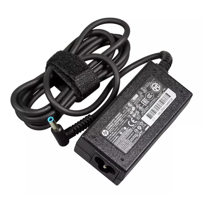 HP Laptop Charger 45W 19.5V 2.31A with Detachable Power Cable (MPN: 777669-001)