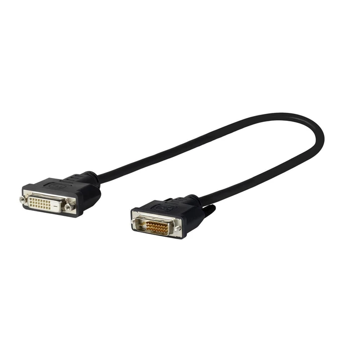 Vivolink Μετατροπέας Cable DVI-D male - DVI-D female 1m Μαύρο