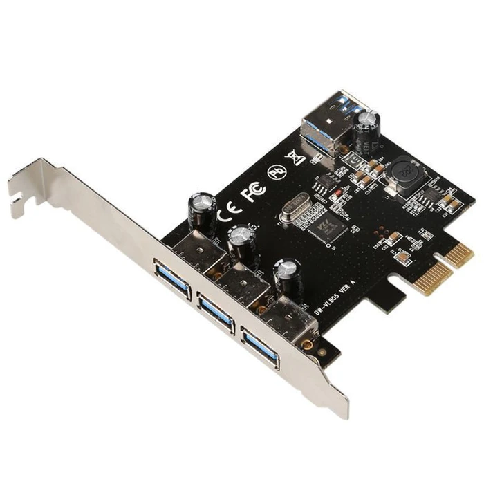 MicroConnect Κάρτα PCIe σε θύρες USB 3.0 - 2x USB 3.2 Gen 1, SATA τροφοδοσία (MC-USB3.0-F2B2-V2)