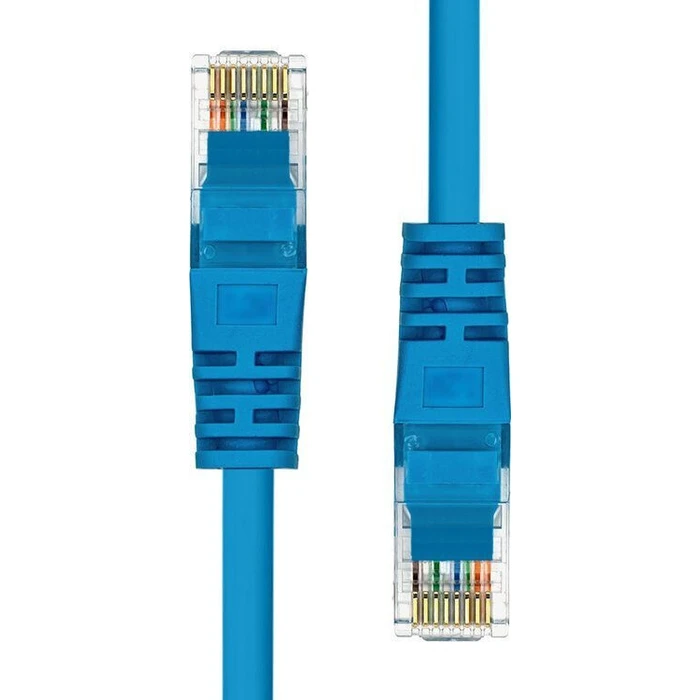 ProXtend U/UTP Cat5e (Gigabit) Ethernet Network Cable 5m Blue V-5UTP-05BL