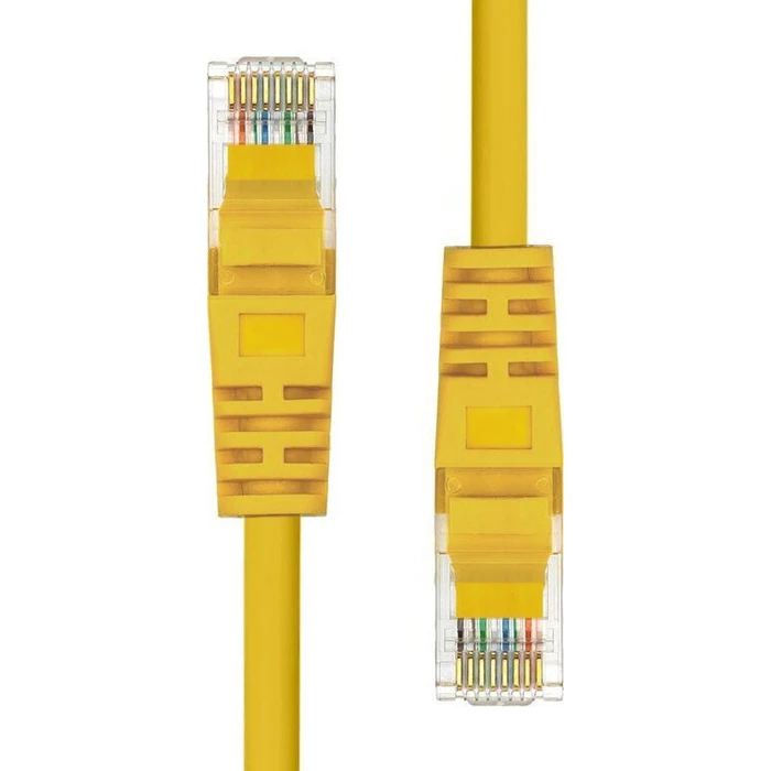 ProXtend U/UTP Cat.5e (Gigabit) Καλώδιο Δικτύου Ethernet 15m Κίτρινο V-5UTP-15Y