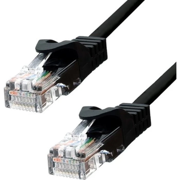 ProXtend U/UTP Cat.5e (Gigabit) Ethernet Network Cable 0.3m Black
