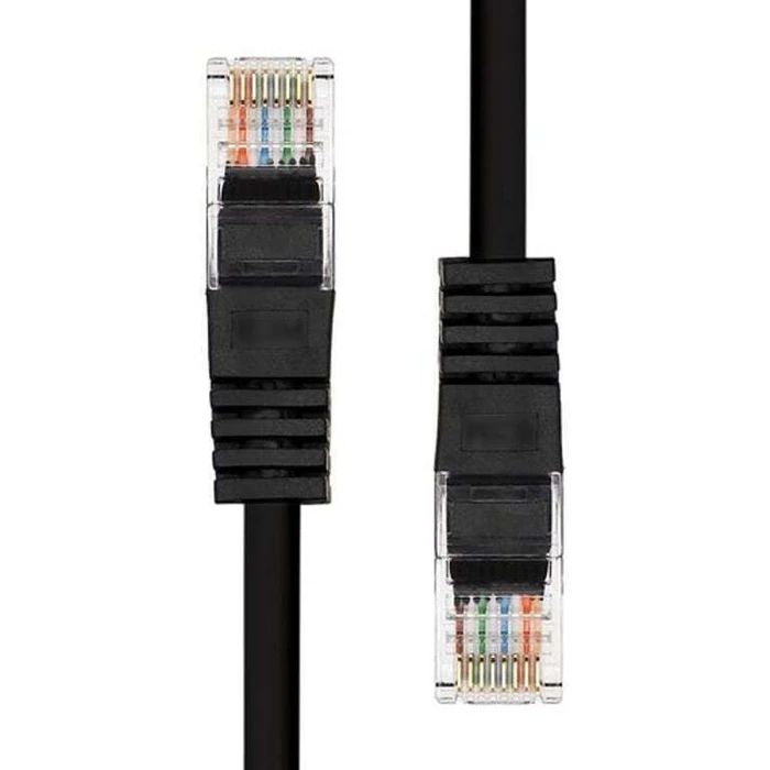ProXtend U/UTP Cat.5e (Gigabit) Ethernet Network Cable 0.3m Black