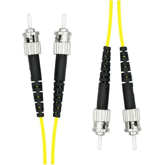 ST-ST UPC OS2 Duplex Single-Mode Fiber Cable 0.5 m - ProXtend