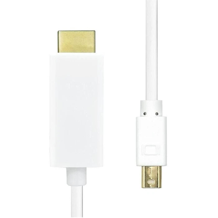 ProXtend Mini DisplayPort 1.2 to HDMI Cable, 3 m, White