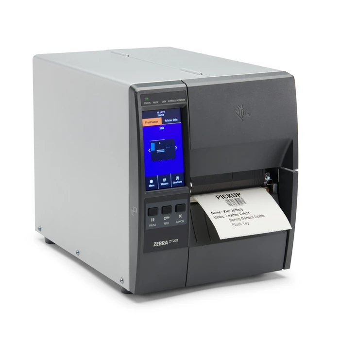 Zebra ZT231 Εκτυπωτής Ετικετών Απευθείας Μεταφοράς USB, Serial, Bluetooth, Ethernet 203 dpi ZT23142-T0E000FZ