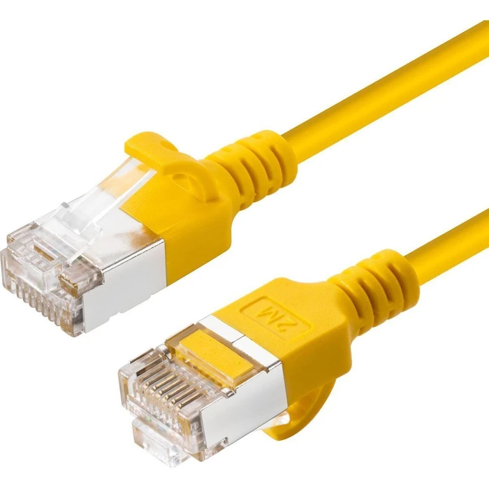 Microconnect CAT6a U/FTP Slim LSZH Ethernet Network Cable 5m Yellow (V-FTP6A05Y-SLIM)
