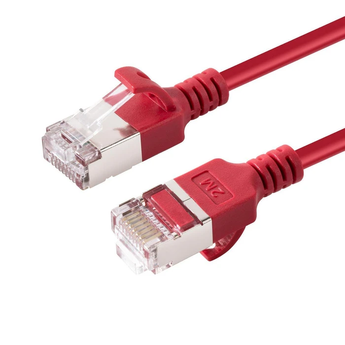 Microconnect CAT6A U-FTP Slim Network Cable 7.5 m Red (V-FTP6A075R-SLIM)