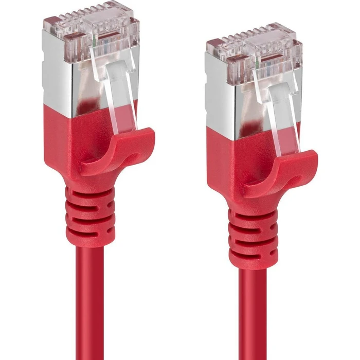 Microconnect CAT6A U-FTP Slim Network Cable 7.5 m Red (V-FTP6A075R-SLIM)