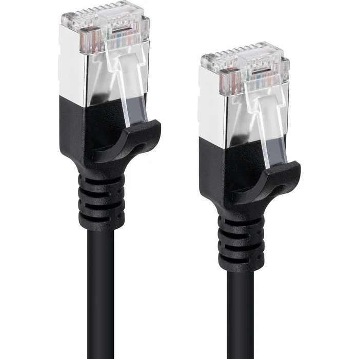 Microconnect CAT6a U/FTP Slim LSZH Network Cable, 3 m, Black (V-FTP6A03S-SLIM)