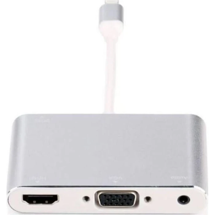 MicroConnect Μετατροπέας Lightning αρσενικό σε Lightning θηλυκό Ασημί W128242529