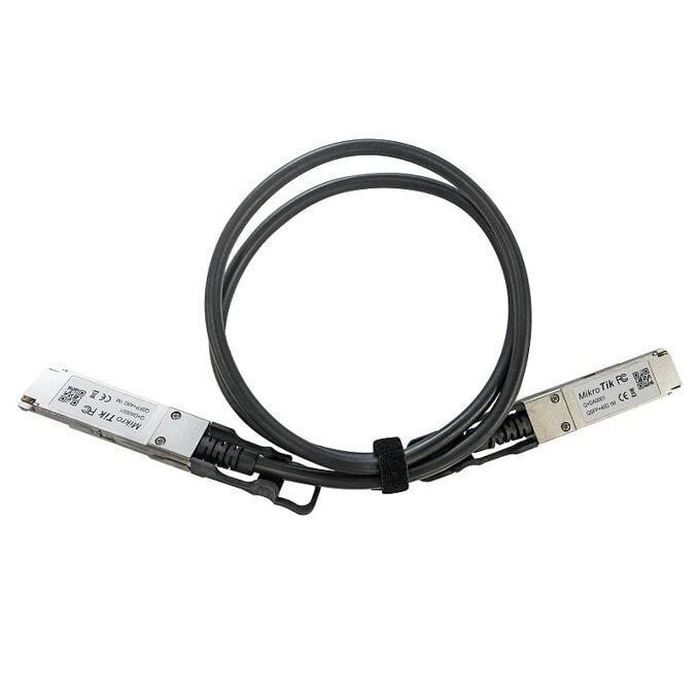 MikroTik Καλώδιο Twinax/DAC QSFP28 3m Μαύρο (XQ+DA0003)