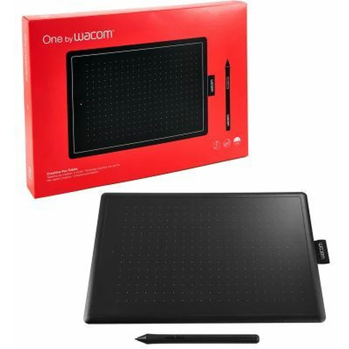 Wacom One Medium Γραφίδα Σχεδίασης χωρίς Οθόνη Black / Red