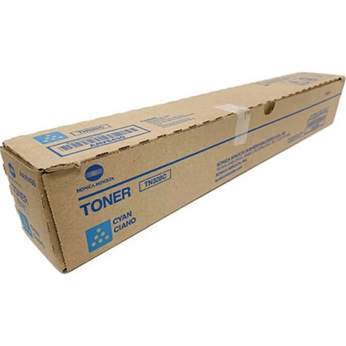 Konica Minolta TN-328C Γνήσιο Toner Laser Εκτυπωτή Κυανό 28000 Σελίδων (AAV8450)