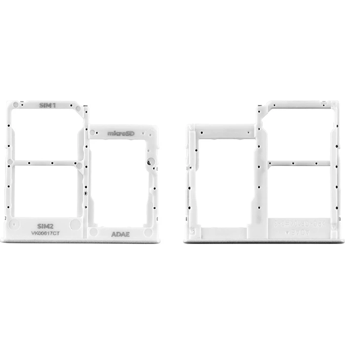 Samsung Υποδοχή Κάρτας SIM & SD Λευκό Galaxy A41