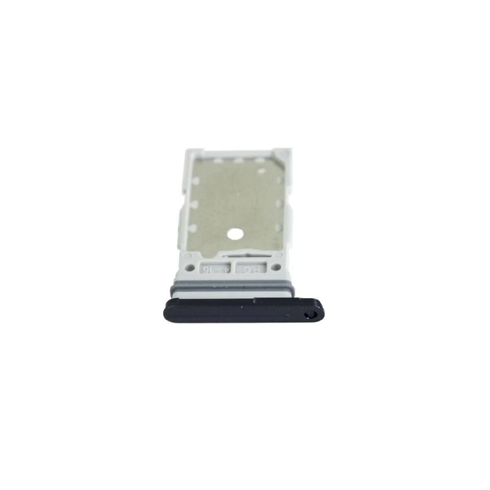 Samsung SIM Card Tray Phantom Black for Galaxy S22 5G and Galaxy S22+ 5G (Original, MPN GH98-47086A)