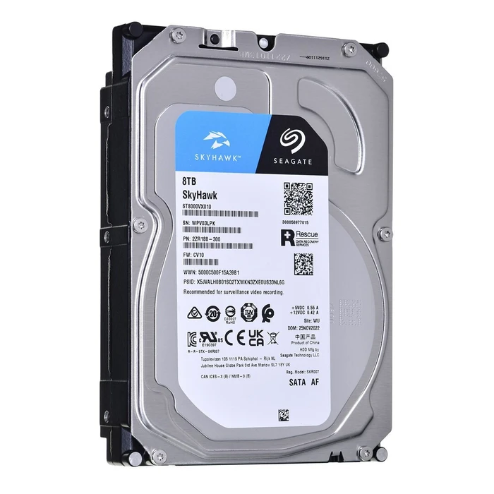 Seagate HDD SkyHawk Plus Rescue 8TB 3.5 SATA III 256MB Cache ST8000VX010