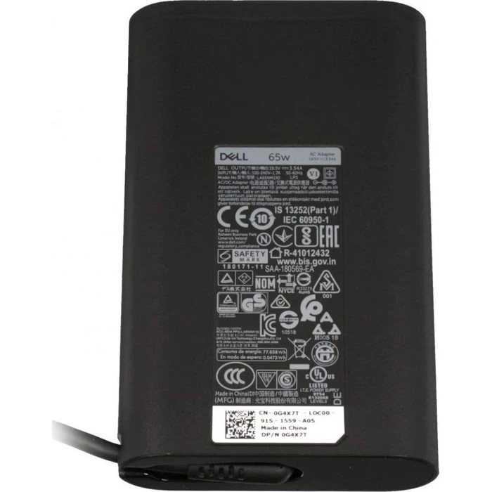 Dell Laptop Charger 65W 19.5V 3.3A (G4X7T)