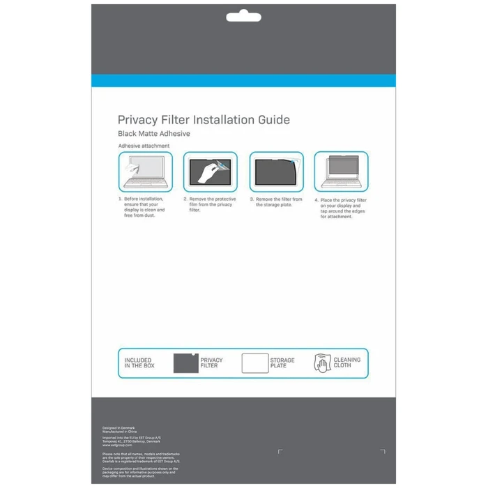 eStuff GLBW08192131 8.3" (21.1 cm) Tablet Privacy Screen Filter