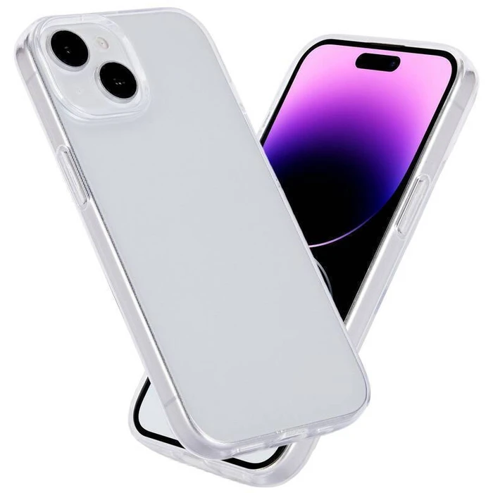 Θήκη Σιλικόνης Διαφανής eStuff για iPhone 15 - ES67100025