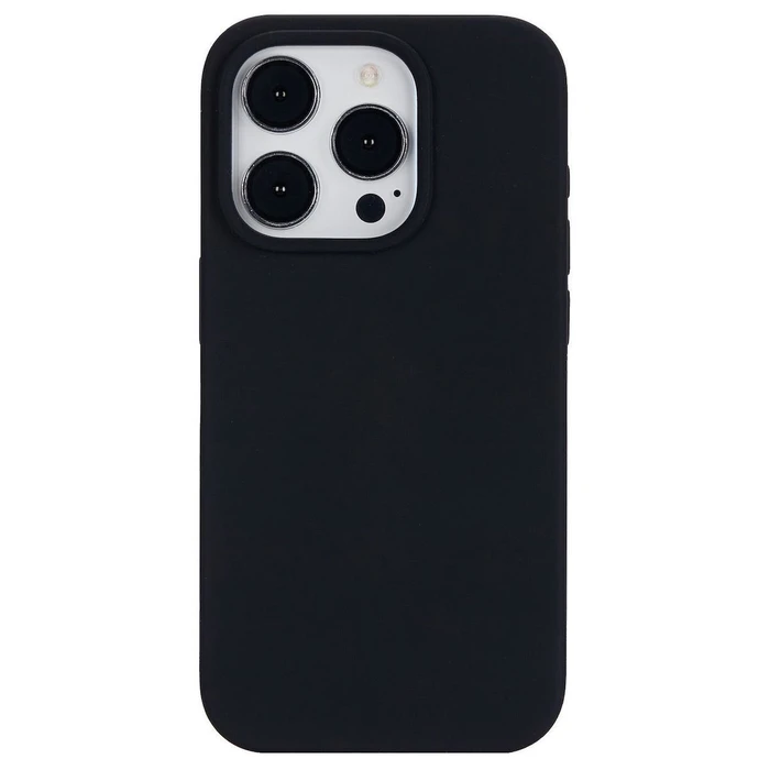 Θήκη σιλικόνης eStuff Μαύρο - iPhone 15 Pro
