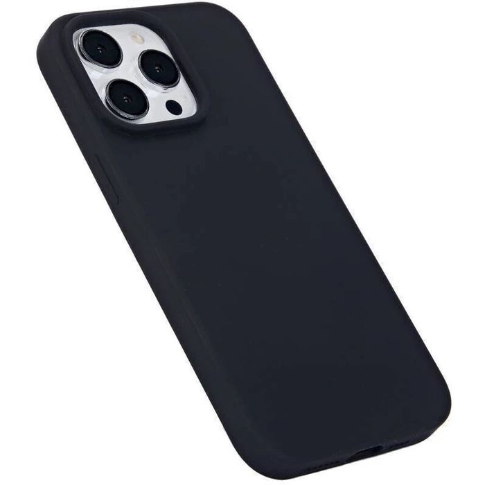 Θήκη Σιλικόνης eStuff Μαύρο για iPhone 15 Pro Max (ES67120028)