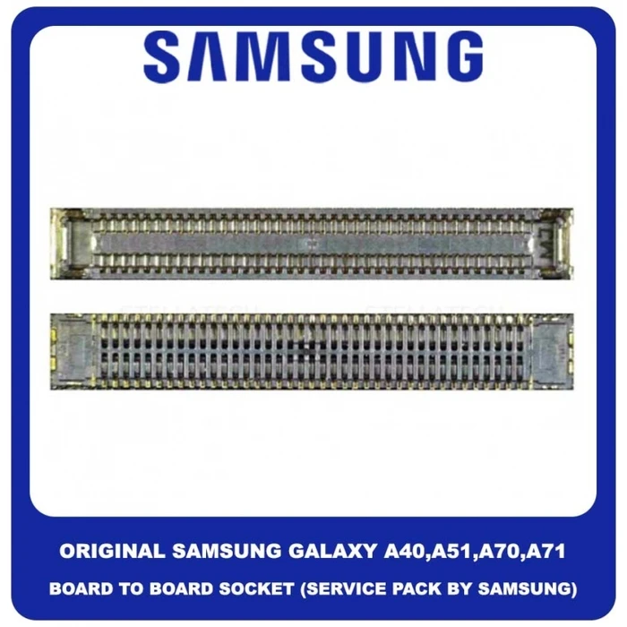 Samsung Board Socket Connector for Galaxy S20 FE / A40 / A70 / A41 (Socket-Board to Board, 78P, 2R, 0.35mm SMD)